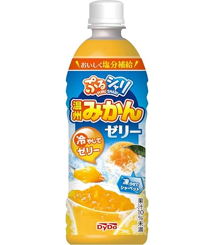 みかんぜりー Amazon.co.jp: ダイドー ぷるシャリ温州みかんゼリー 490mlPET×24本